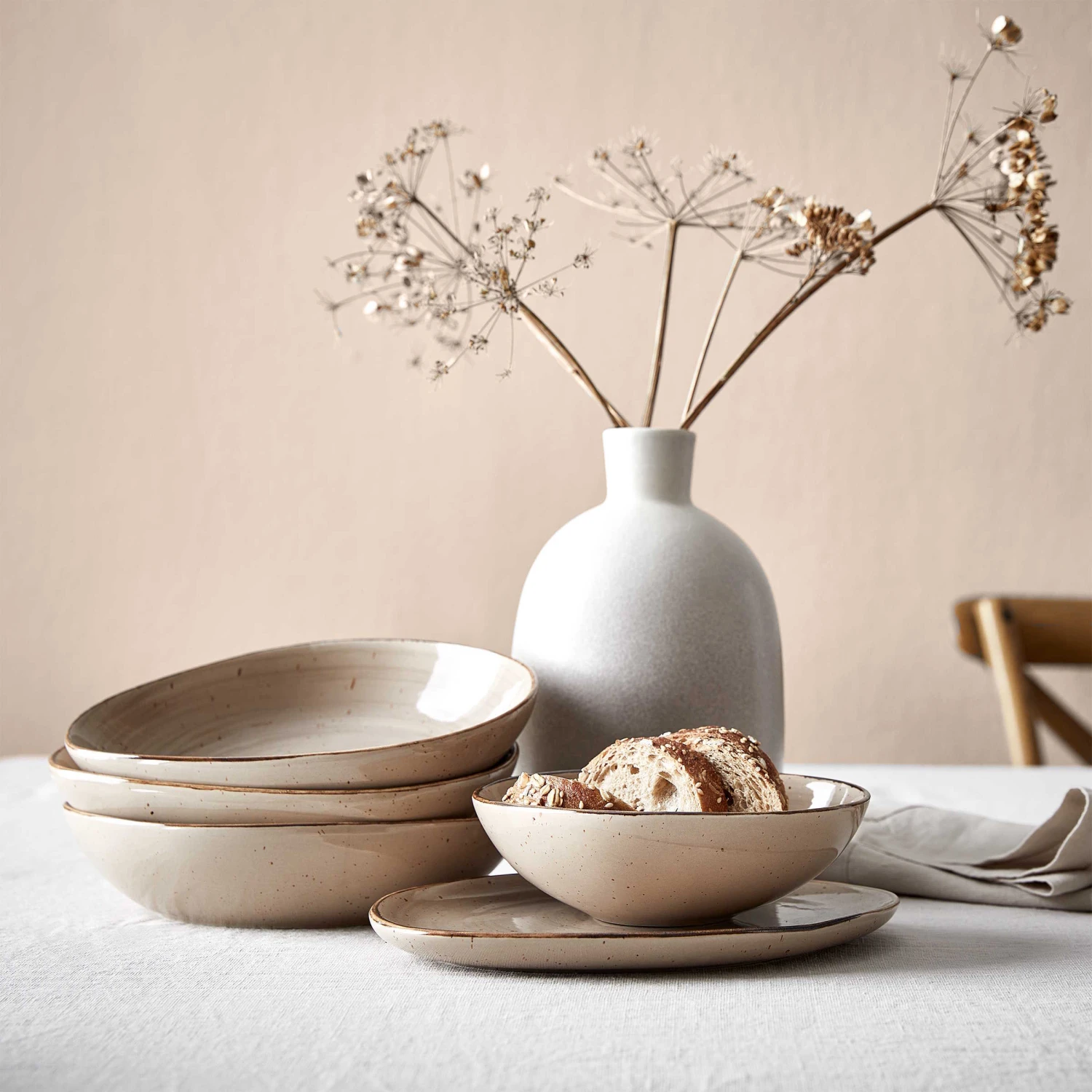 4x Schale 390ml FINCA In Beige – Bild 6