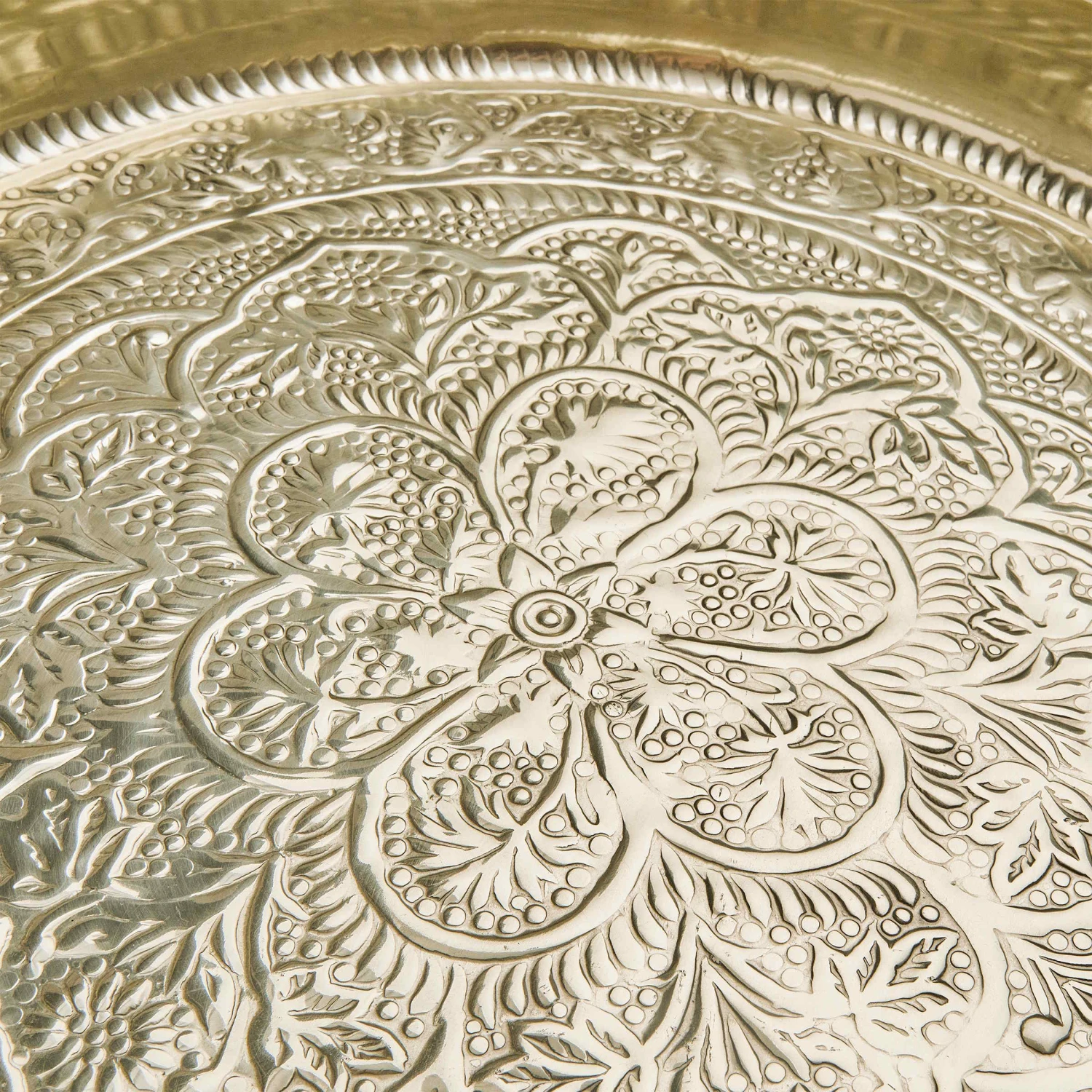 Deko Tablett Ø46cm ORIENTAL LOUNGE In Gold – Bild 5