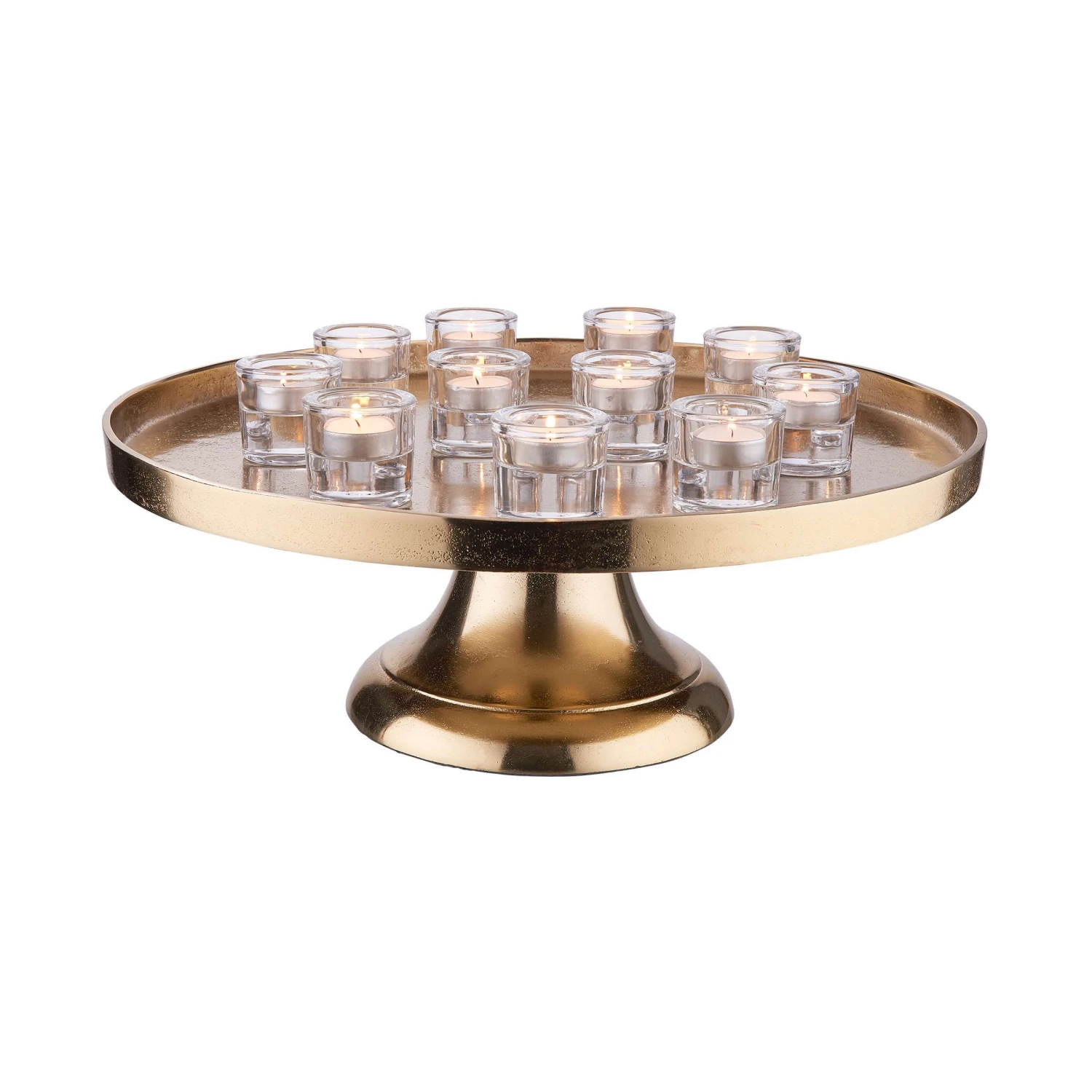 Deko-Teller Mit Fuß Ø50cm BANQUET In Gold – Bild 5