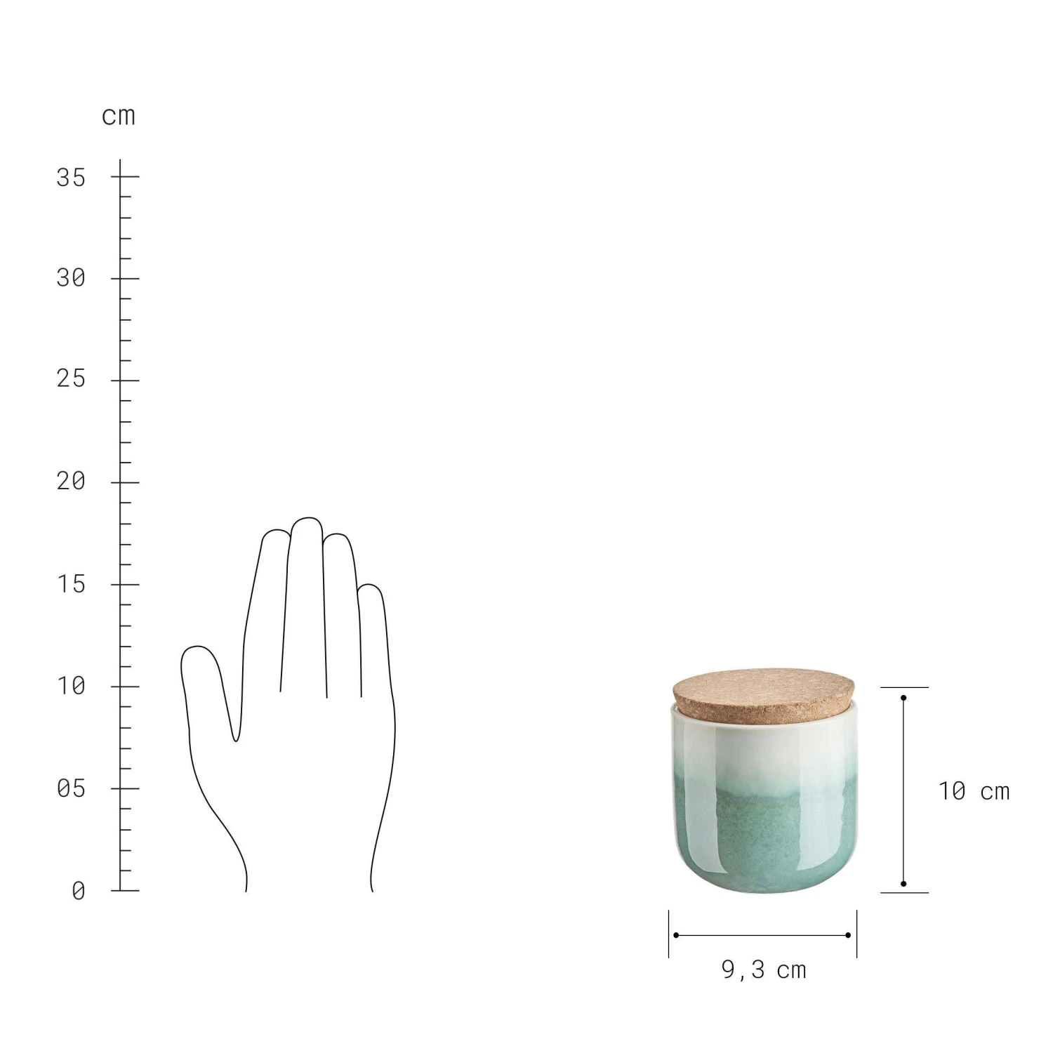 Duftkerze Green Tea Aus Sojawachs SCENTS OF HOME In Grün – Bild 3