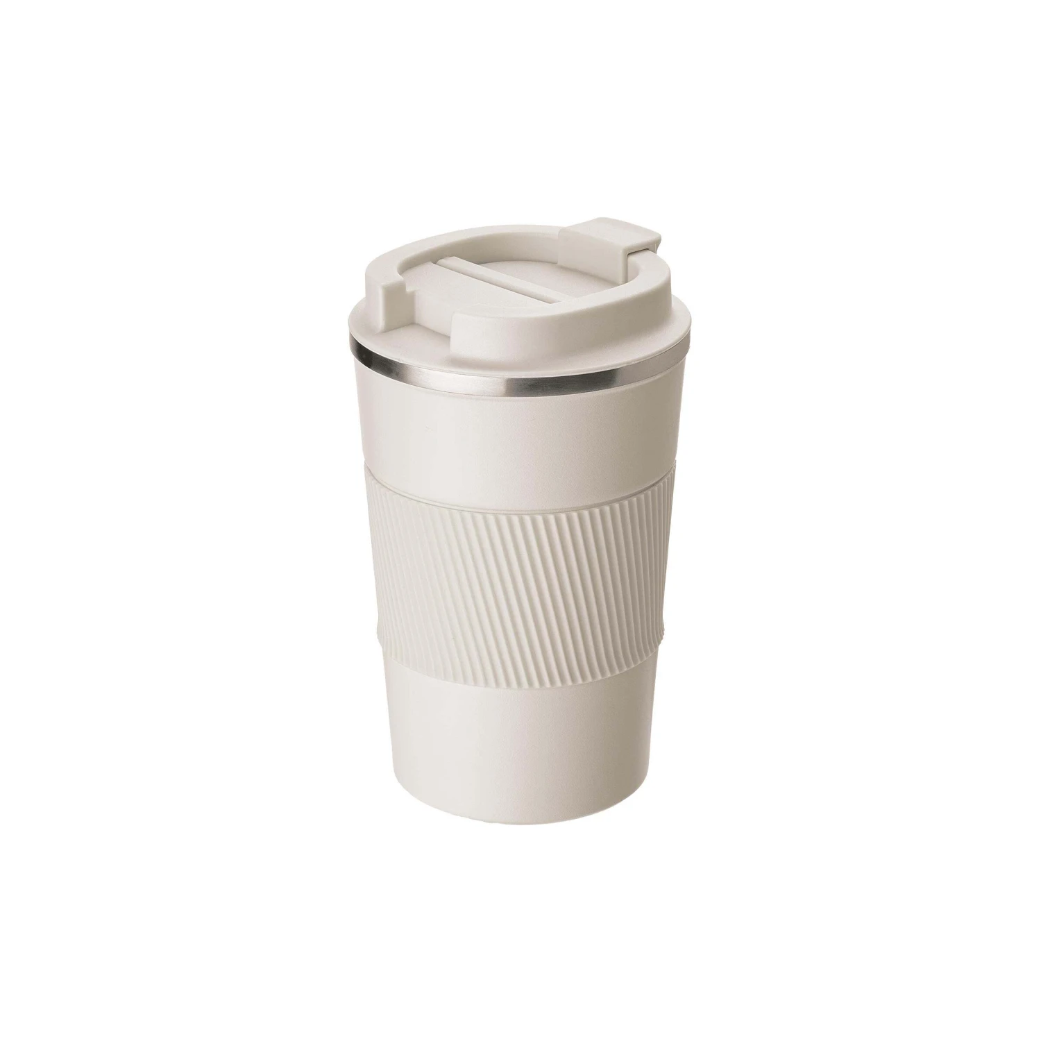 Kaffeebecher 380ml TO GO In Beige – Bild 2