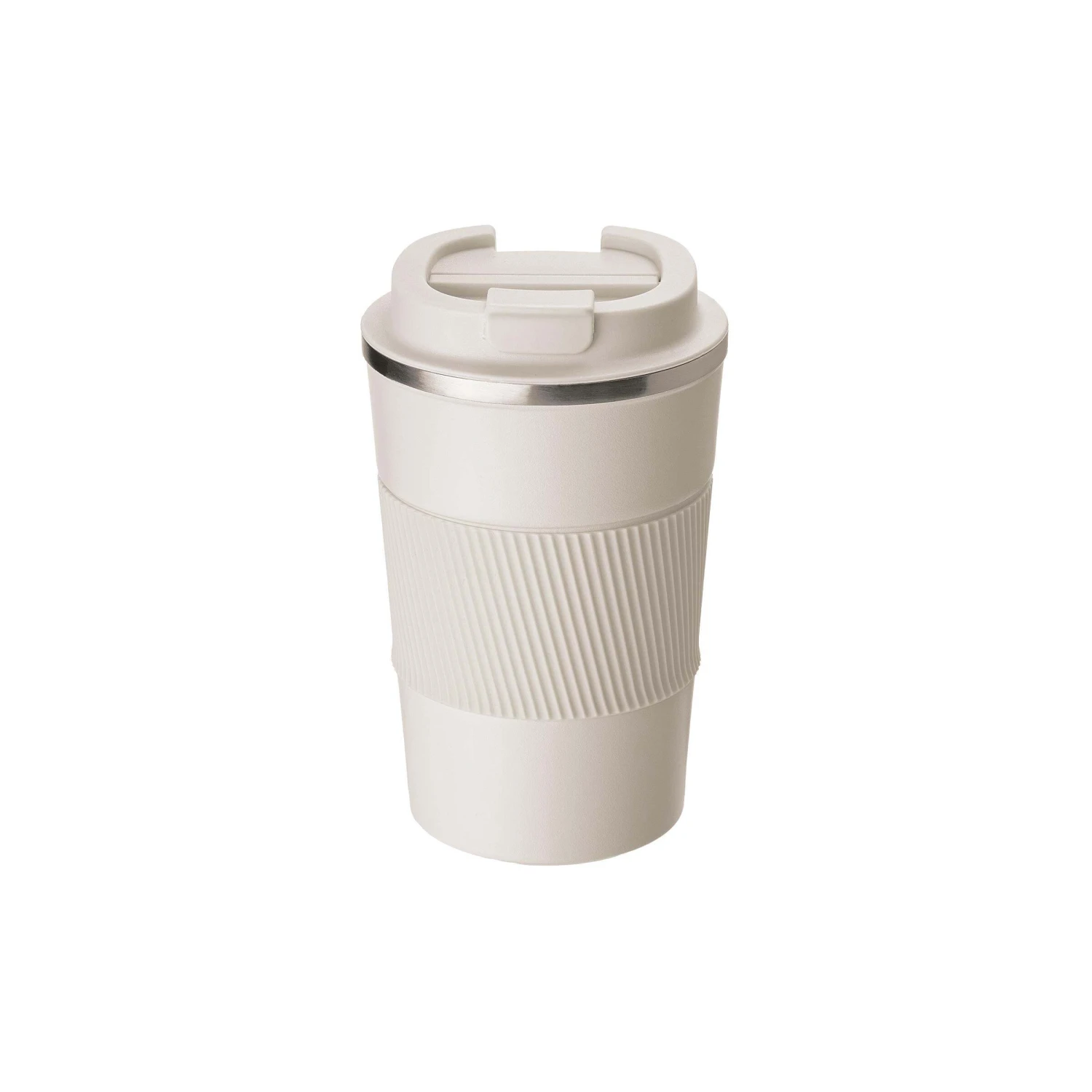 Kaffeebecher 380ml TO GO In Beige – Bild 4