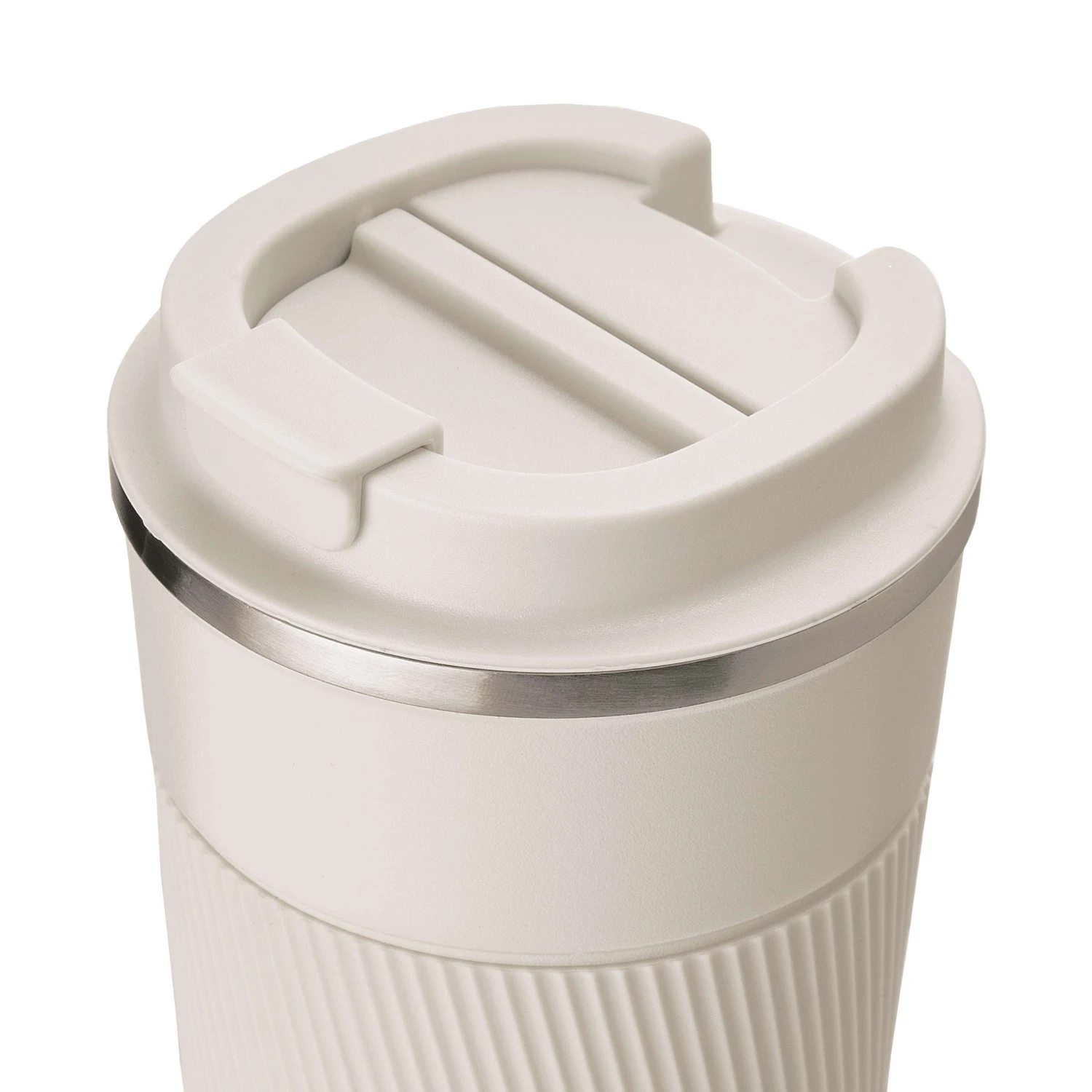 Kaffeebecher 380ml TO GO In Beige – Bild 5