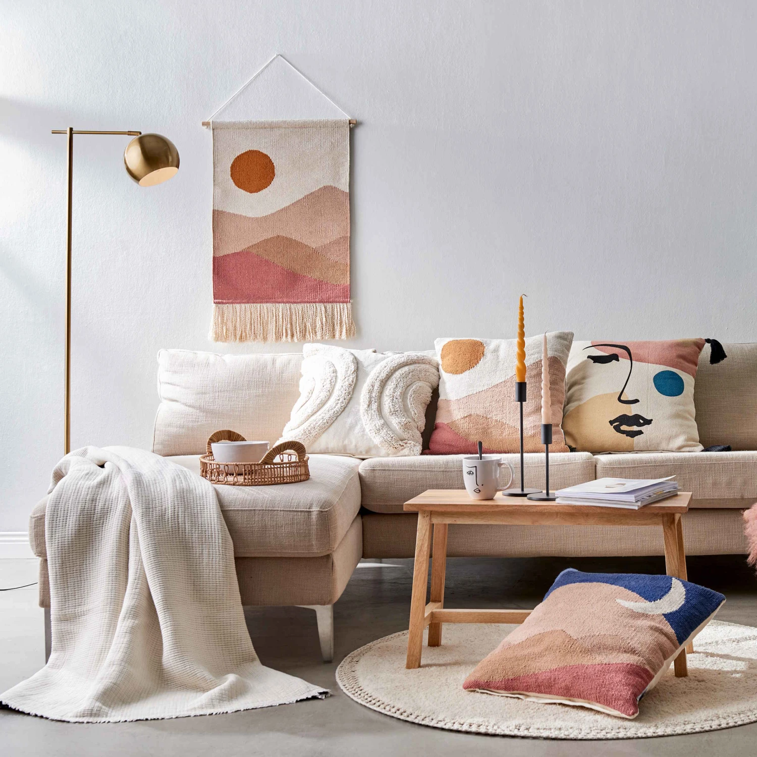 Kissen L 50 X B 50cm MOONSHINE In Bunt – Bild 6