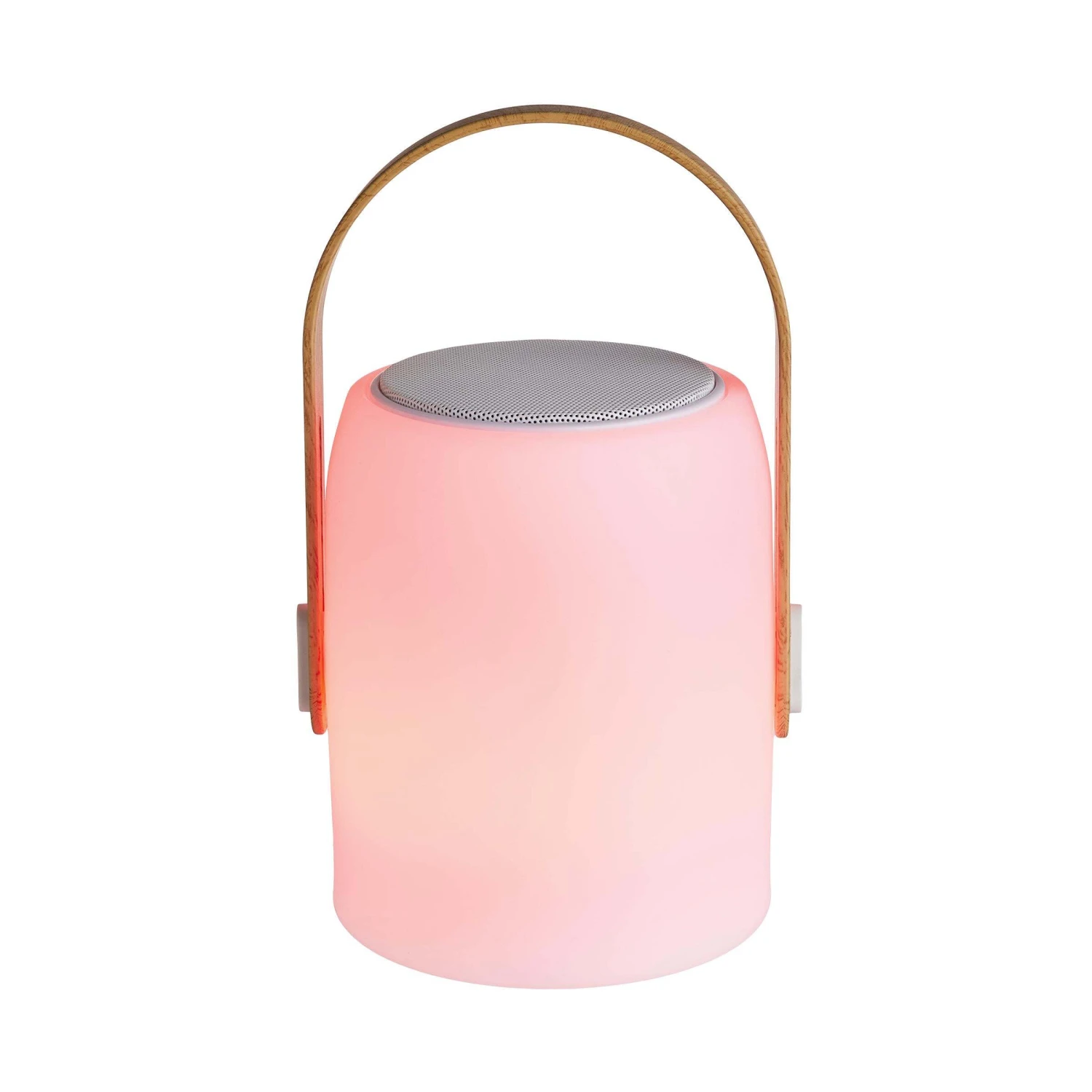 LED Leuchte Mit Bluetooth® Und Farbwechsel SOUND LOUNGE In Weiß-Hellbraun – Bild 5