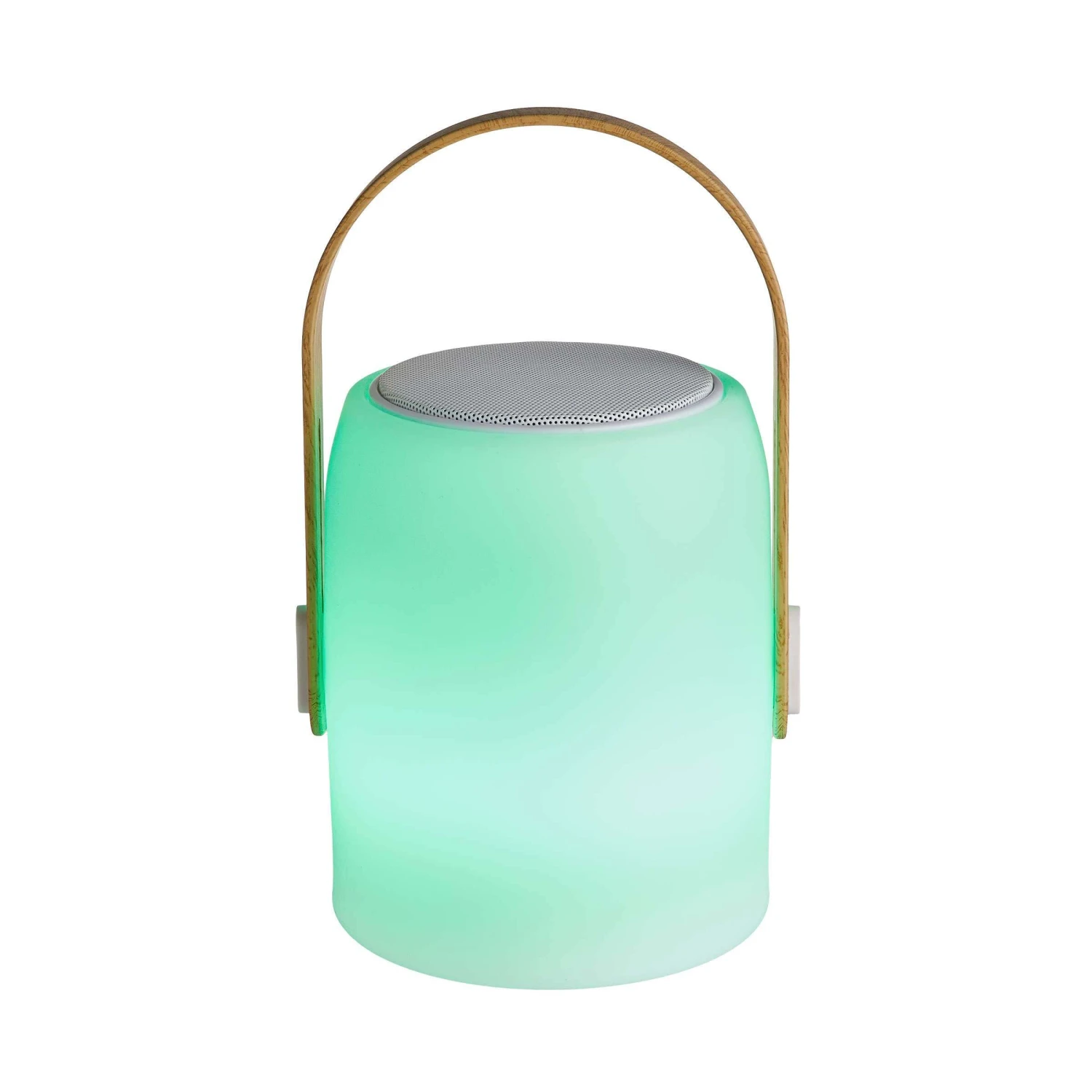 LED Leuchte Mit Bluetooth® Und Farbwechsel SOUND LOUNGE In Weiß-Hellbraun – Bild 6