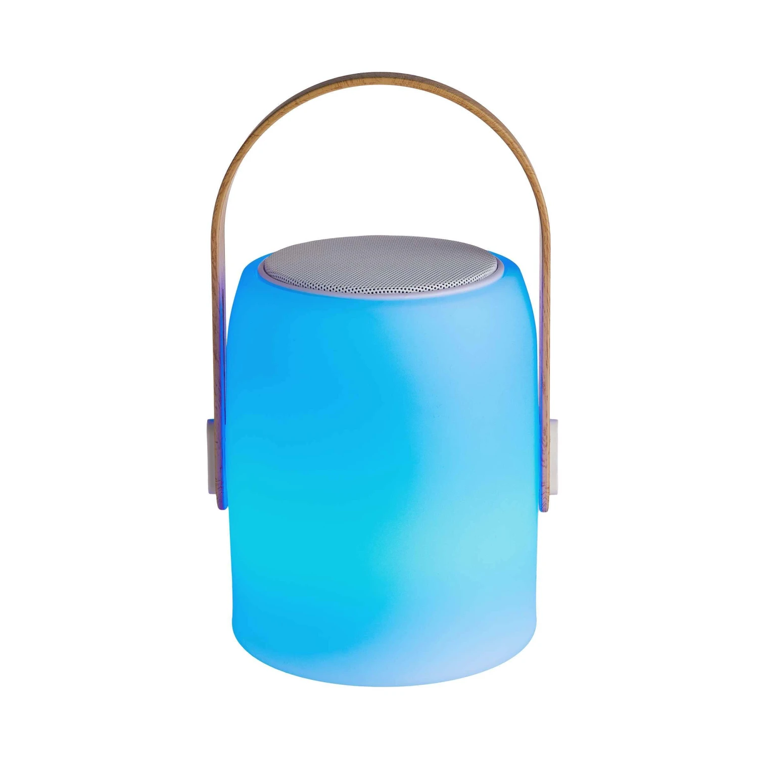 LED Leuchte Mit Bluetooth® Und Farbwechsel SOUND LOUNGE In Weiß-Hellbraun – Bild 7