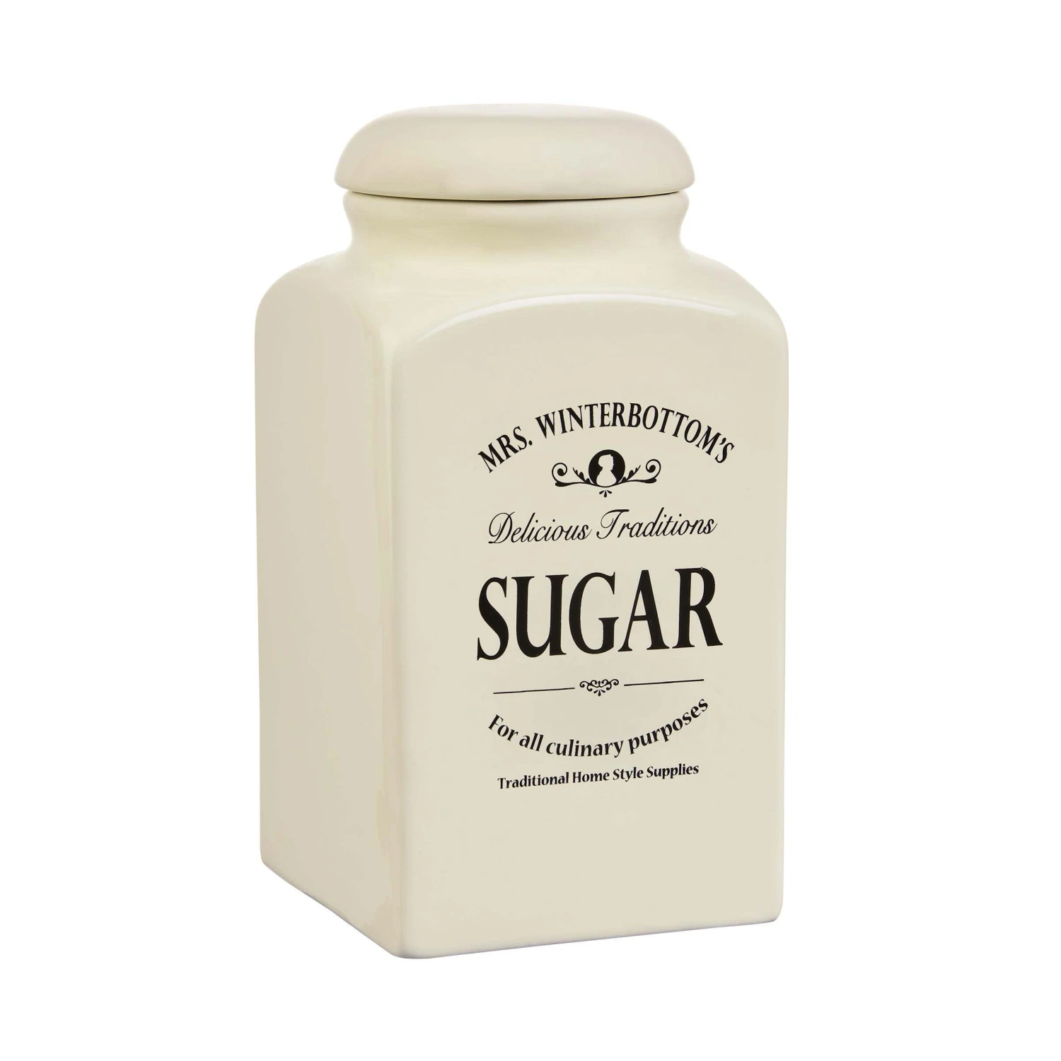 Mehl- & Zuckerdose MRS. WINTERBOTTOM'S In Creme – Bild 3