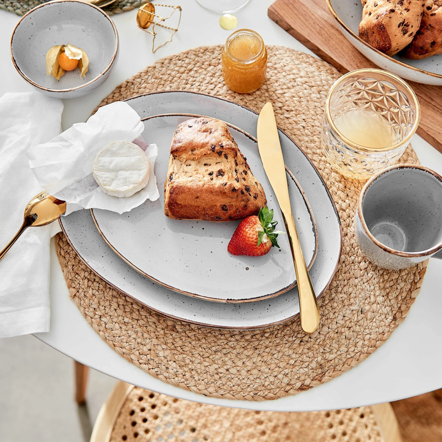 Teller-Set 8-tlg. FINCA In Grau – Bild 10