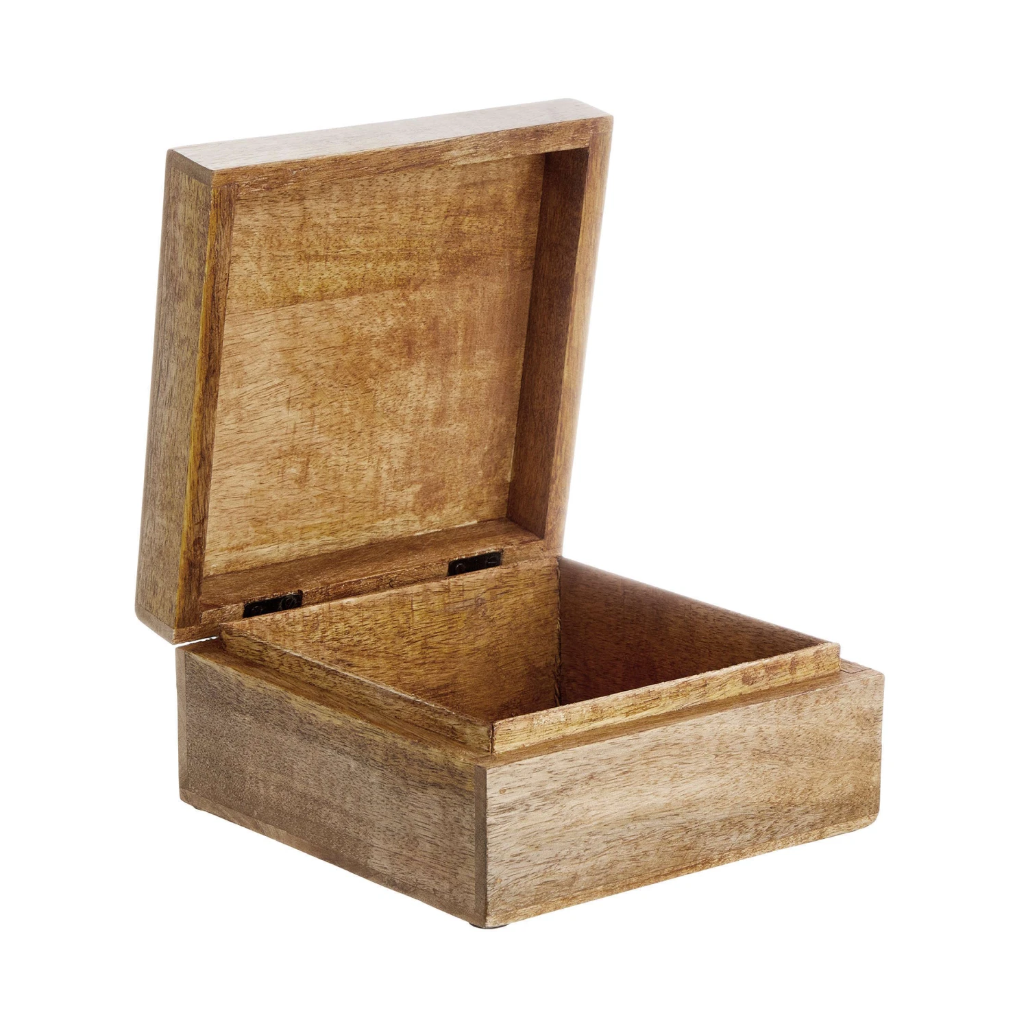 Truhe Mit Schnitzerei L 17 X B 17cm TREASURE In Hellbraun-Gold – Bild 5