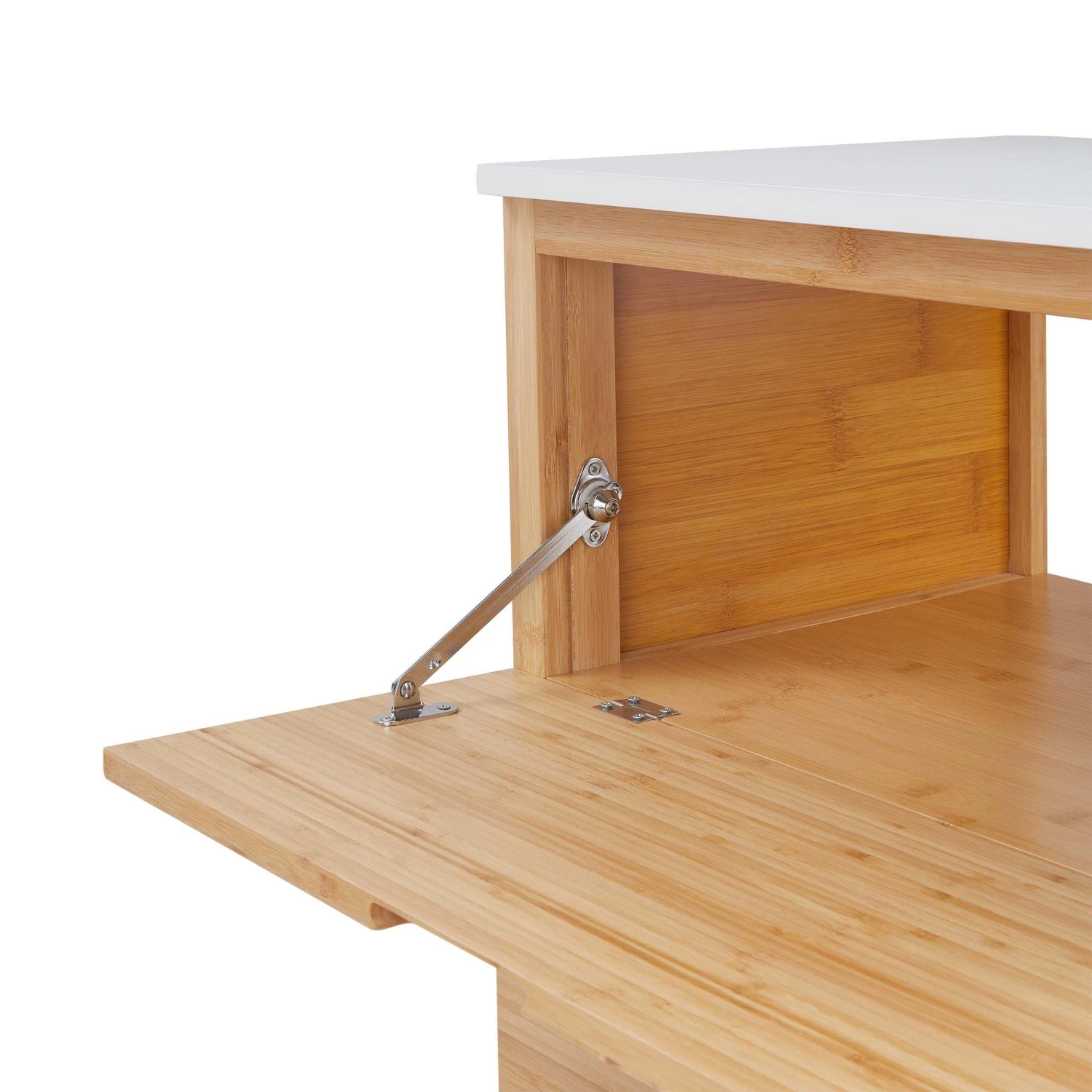 Waschbeckenunterschrank Mit Schublade WHITE SANDS In Natur-Weiß – Bild 14