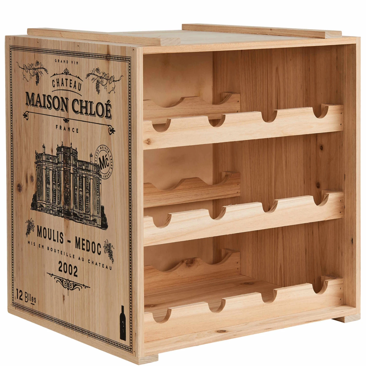 Weinregal VINOTHEK In Natur – Bild 3