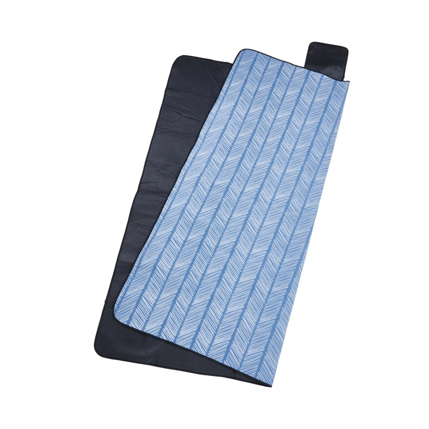 XXL-Picknickdecke Streifen L 200 X B 200cm GET TOGETHER In Blau-Weiß – Bild 4