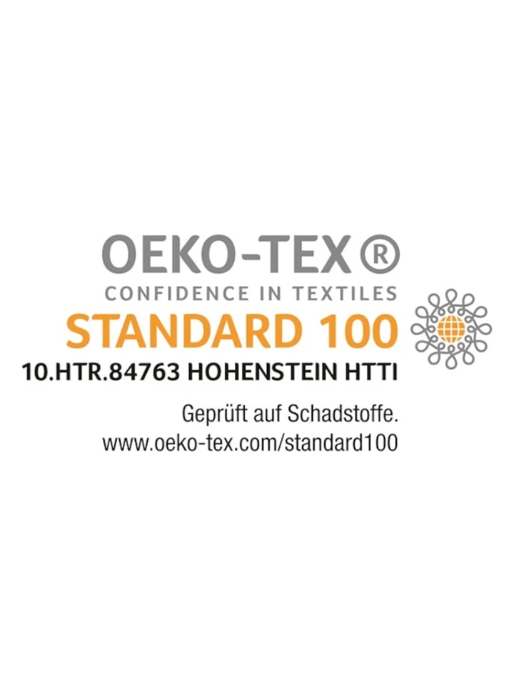 Chiemsee Renforcé-Bettwäsche-Set "Acapulco" In Grau/ Gelb – Bild 6