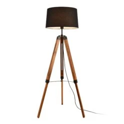 Stehleuchte Lagos In Braun (H)144cm (L)45cm (B)40cm