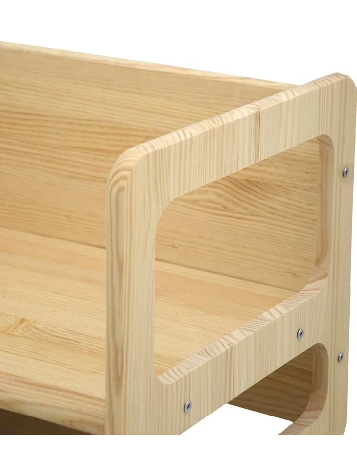 Bank "Montessori" In Natur - (B)75 X (H)39 X (T)39 Cm – Bild 3