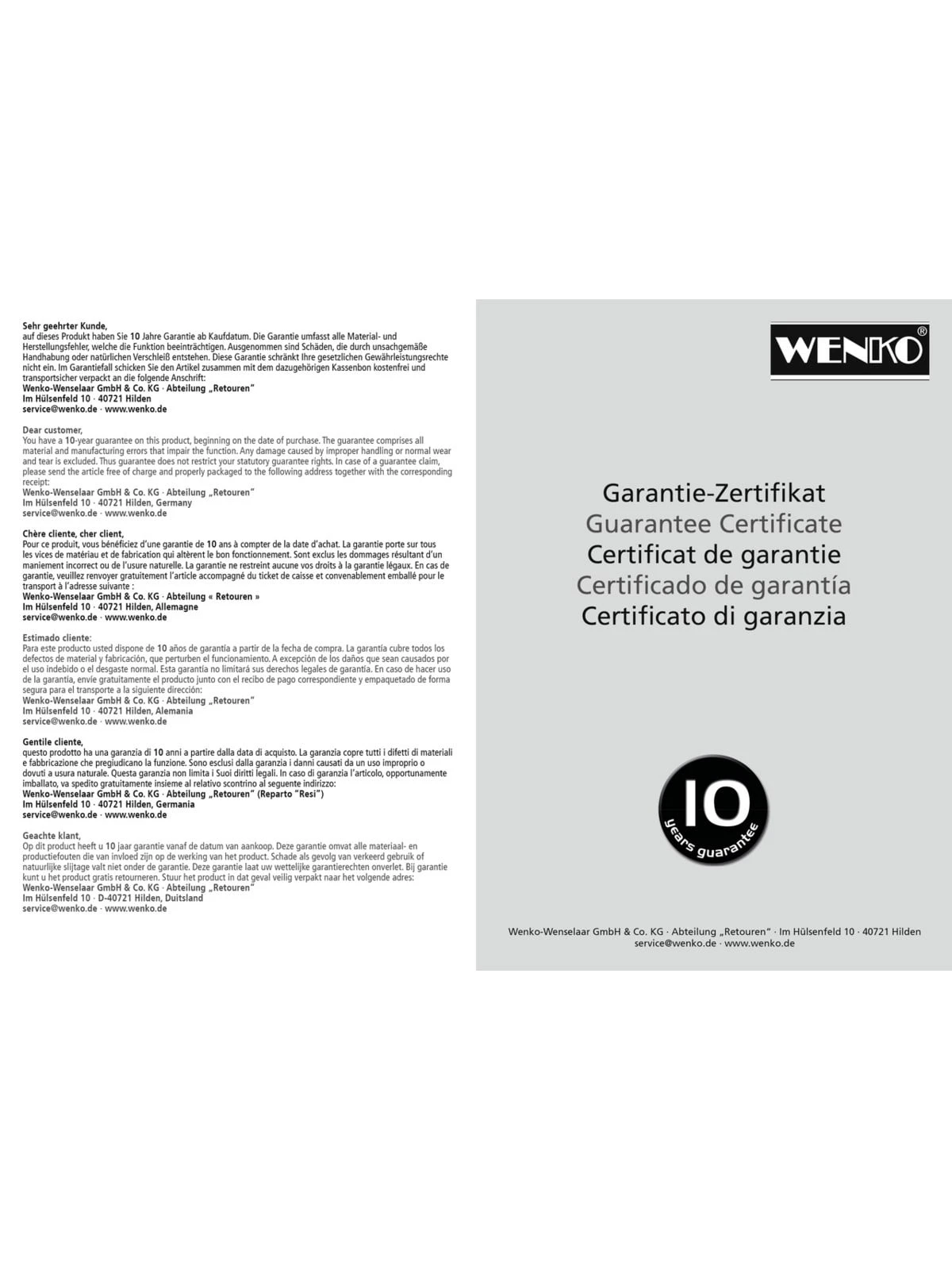 Wenko Alu-Design Klapptrittleiter 4-stufig Weiß In Weiß – Bild 10